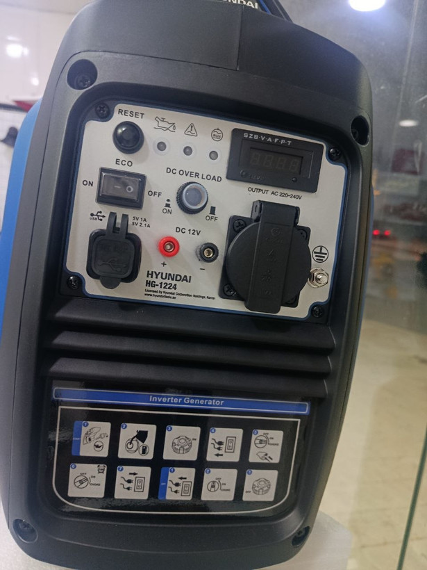 موتور برق 2.4 کیلووات هیوندای سبک و قابل حمل